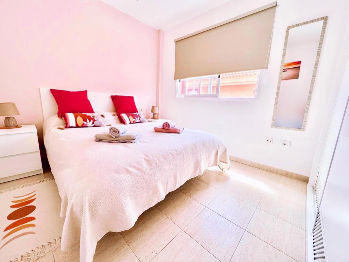 !!! Relaxing View, The Heights Apartment With Terrace And Heated Pools, Los Cristianos ロスクリスティアーノス エクステリア 写真