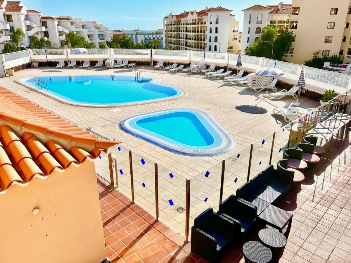 !!! Relaxing View, The Heights Apartment With Terrace And Heated Pools, Los Cristianos ロスクリスティアーノス エクステリア 写真