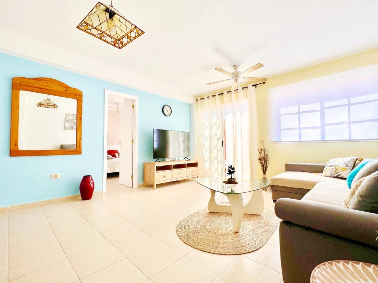!!! Relaxing View, The Heights Apartment With Terrace And Heated Pools, Los Cristianos ロスクリスティアーノス エクステリア 写真