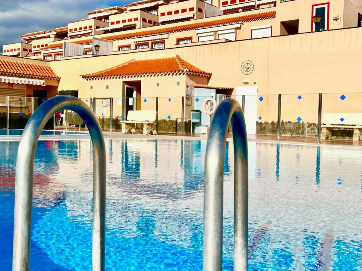 !!! Relaxing View, The Heights Apartment With Terrace And Heated Pools, Los Cristianos ロスクリスティアーノス エクステリア 写真