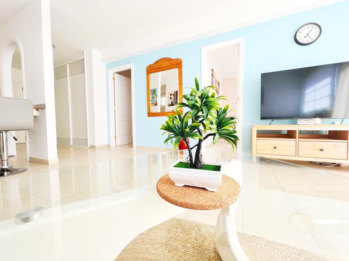 !!! Relaxing View, The Heights Apartment With Terrace And Heated Pools, Los Cristianos ロスクリスティアーノス エクステリア 写真
