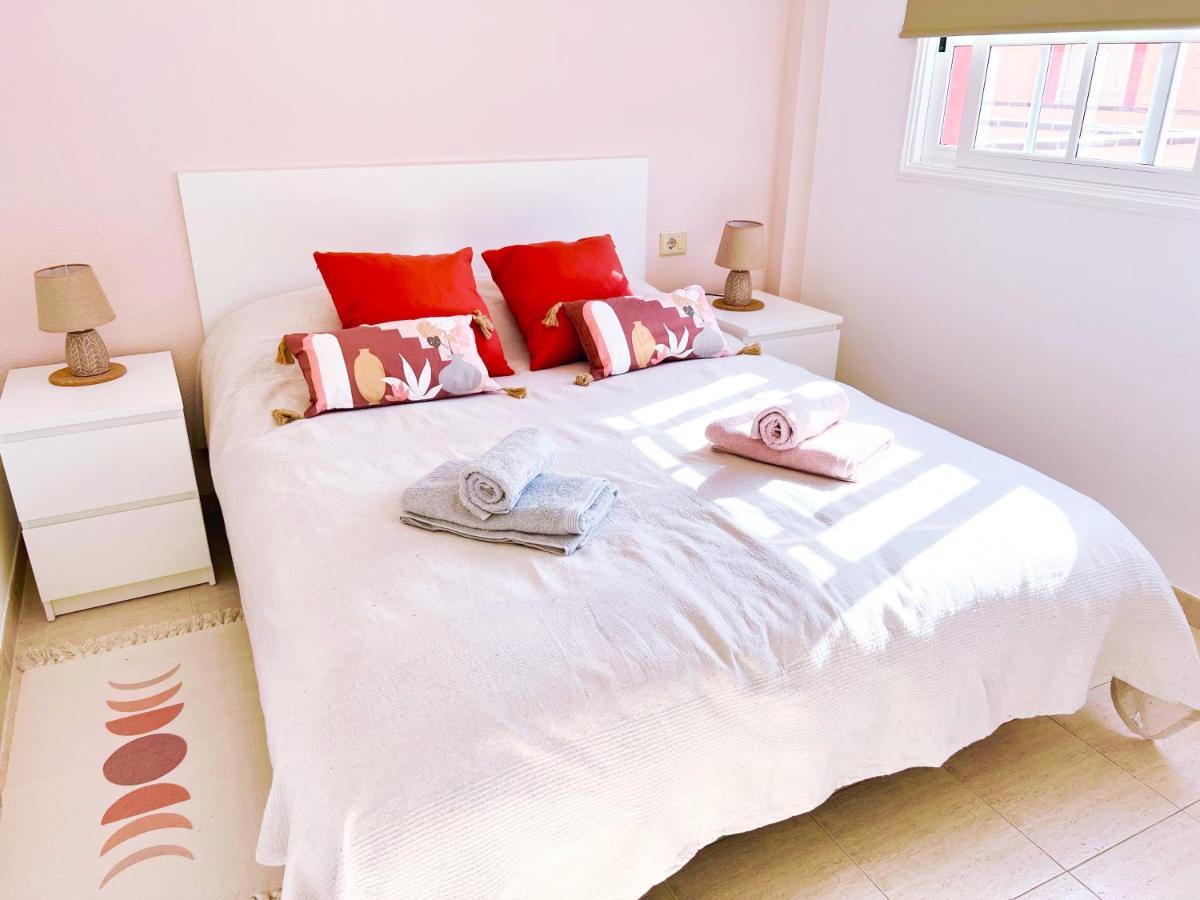 !!! Relaxing View, The Heights Apartment With Terrace And Heated Pools, Los Cristianos ロスクリスティアーノス エクステリア 写真